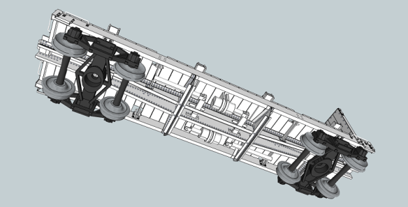 Yosemite Bulk Head Log Car 3
