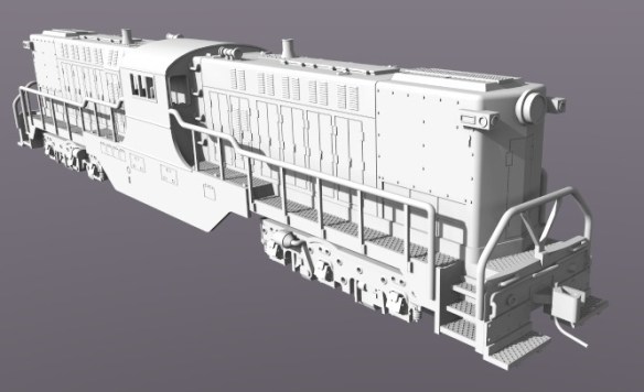 Finished Baldwin DT6-6-2000