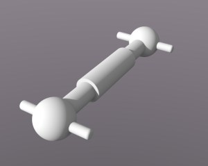 Roundhouse 2-8-0 Drive Shaft