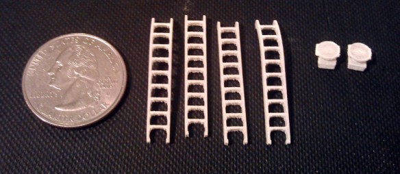 HO Tender Ladder Detail 2