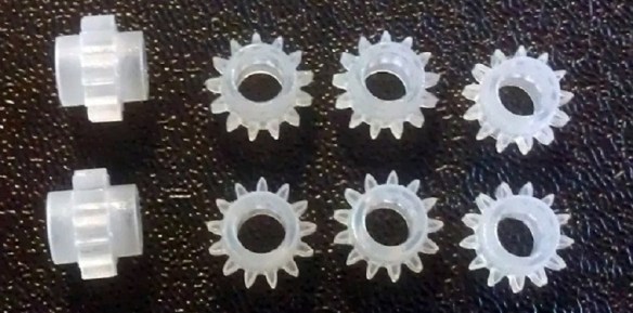 Rivarossi F9 Scale Gears Button