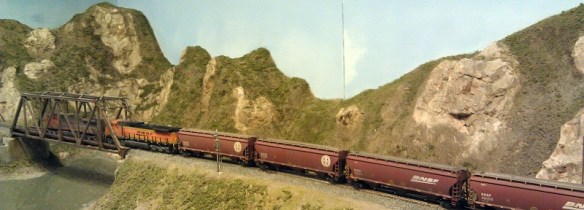 Horsethief Bridge NMRA 2014 - Grain Train 4