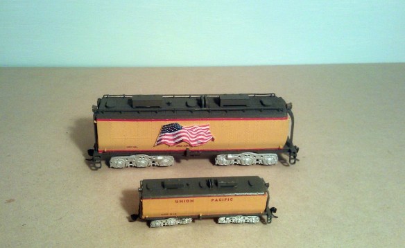 O Scale Tender - Comparison 1