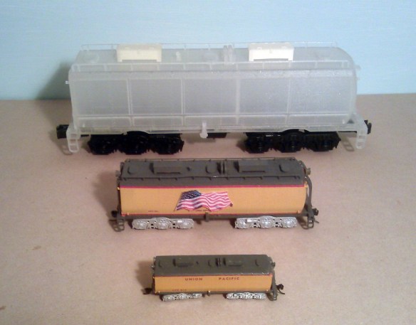 O Scale Tender - Comparison 2