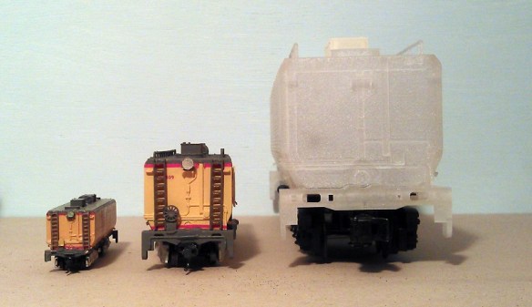 O Scale Tender - Comparison 5