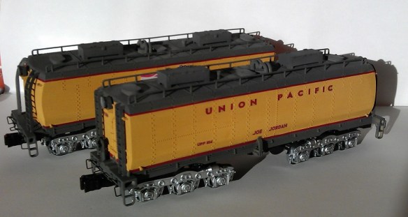 O Scale Tender Shells Finished 6