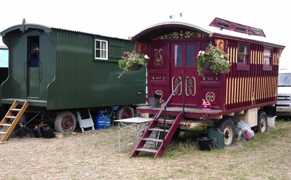 GDSF 2015 Traction Engine Living Van