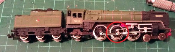 Minitrix Crank Pin 1