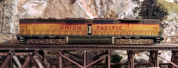 UP DD35 With Brass Handrails & Heavy Weather 1