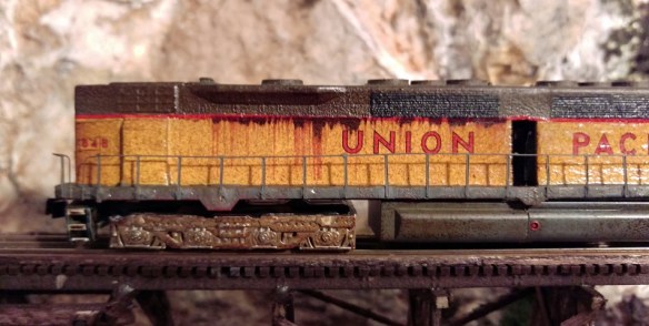 UP DD35 With Brass Handrails & Heavy Weather 3