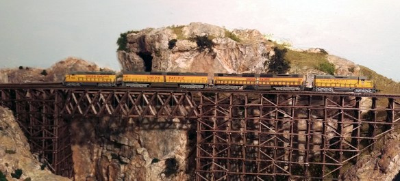 UP DD35s with GP35s Plasic & Brass Handrails